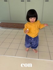 韓国子供服 / 26Autumn / CON / ベロアホリックパンツ / キッズ / 秋服 *1~4*