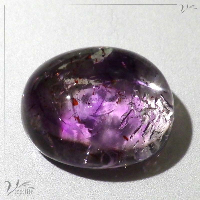 水入りアメジスト 22.42ct VB231 | Verdelite（ベルデライト)