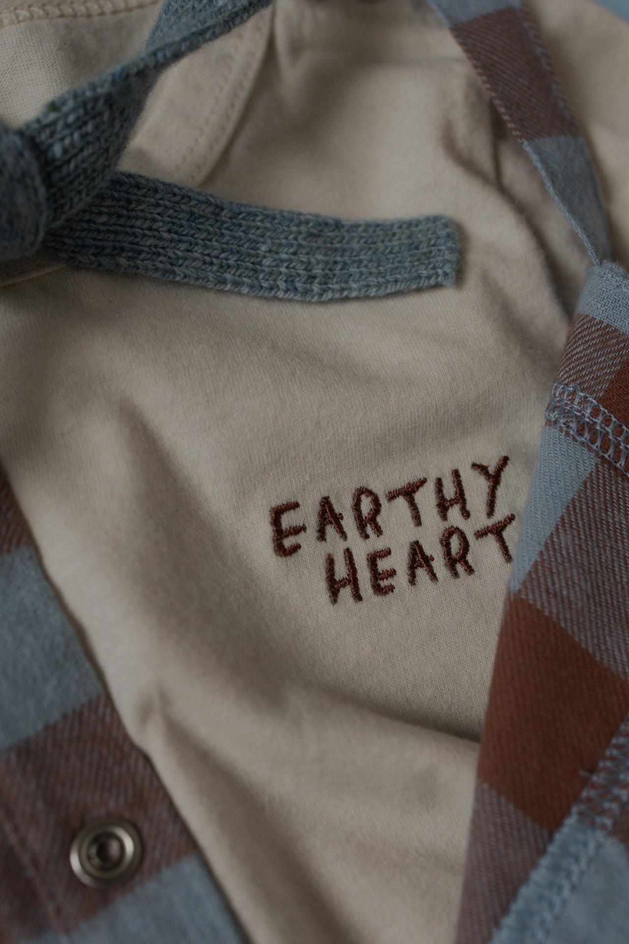 ORGANIC ZOO　Earthy Heart Bodysuit GOTS