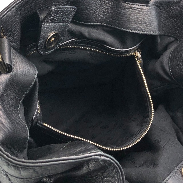 GUCCI グッチ ハンドバッグ ブラック タッセル ホースビット レザー 269943 vintage ヴィンテージ オールド wj5bxw