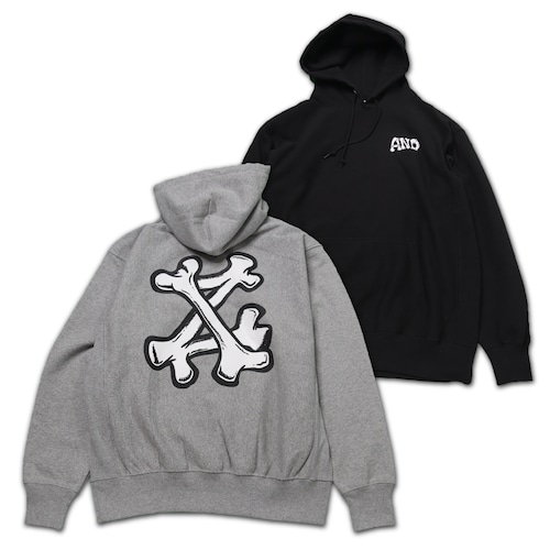 AND BONES LOGO Pullover Hoodie