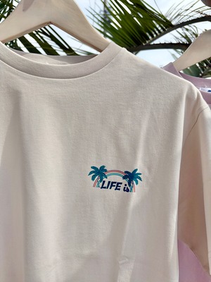 LIFE is×TAMOコラボTシャツ(パステルカラー)￥6,990(7,689)