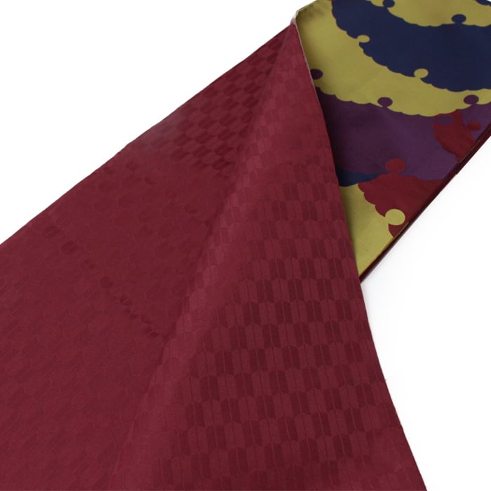 訳あり 京袋帯 リバーシブル モダン レトロ アンティーク風