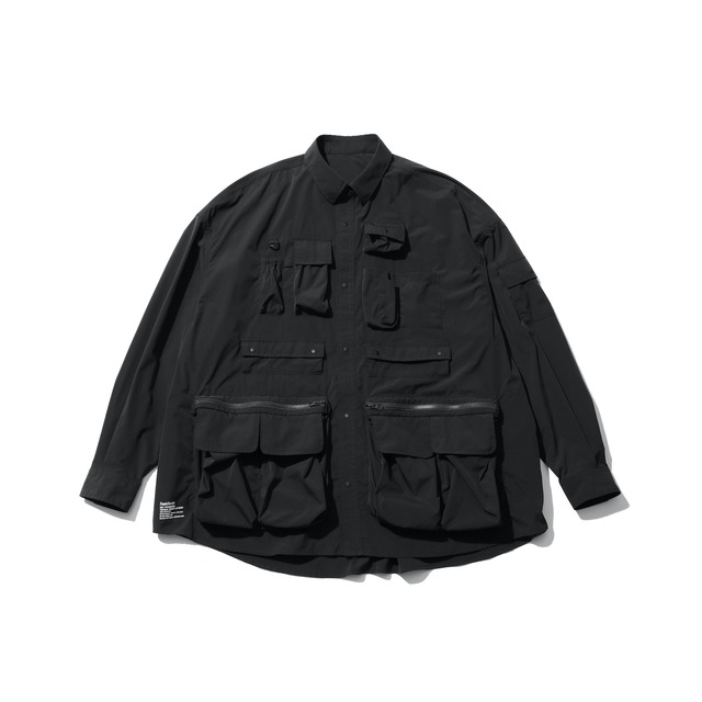 残り１点【FreshService(フレッシュサービス)】DRY TYPEWRITER TACTICAL POCKET L/S SHIRT（FSC-241-50104B）