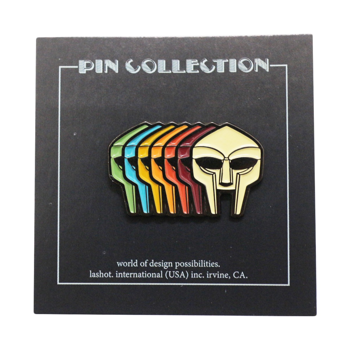 Pin Collection Mf Doom Metal face Pins Pin Badge mingus