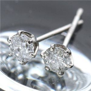 ピアス プラチナ 0.3ct ダイヤモンド ダイヤ 天然石
