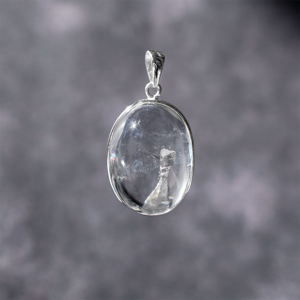 クォーツインクォーツ（貫入水晶）ペンダントトップ No.3 | Crystal Life