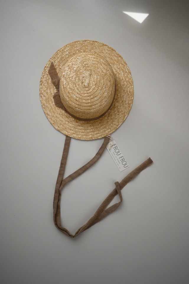 FROU FROU-THE CHARLOTTE HAT/SAND