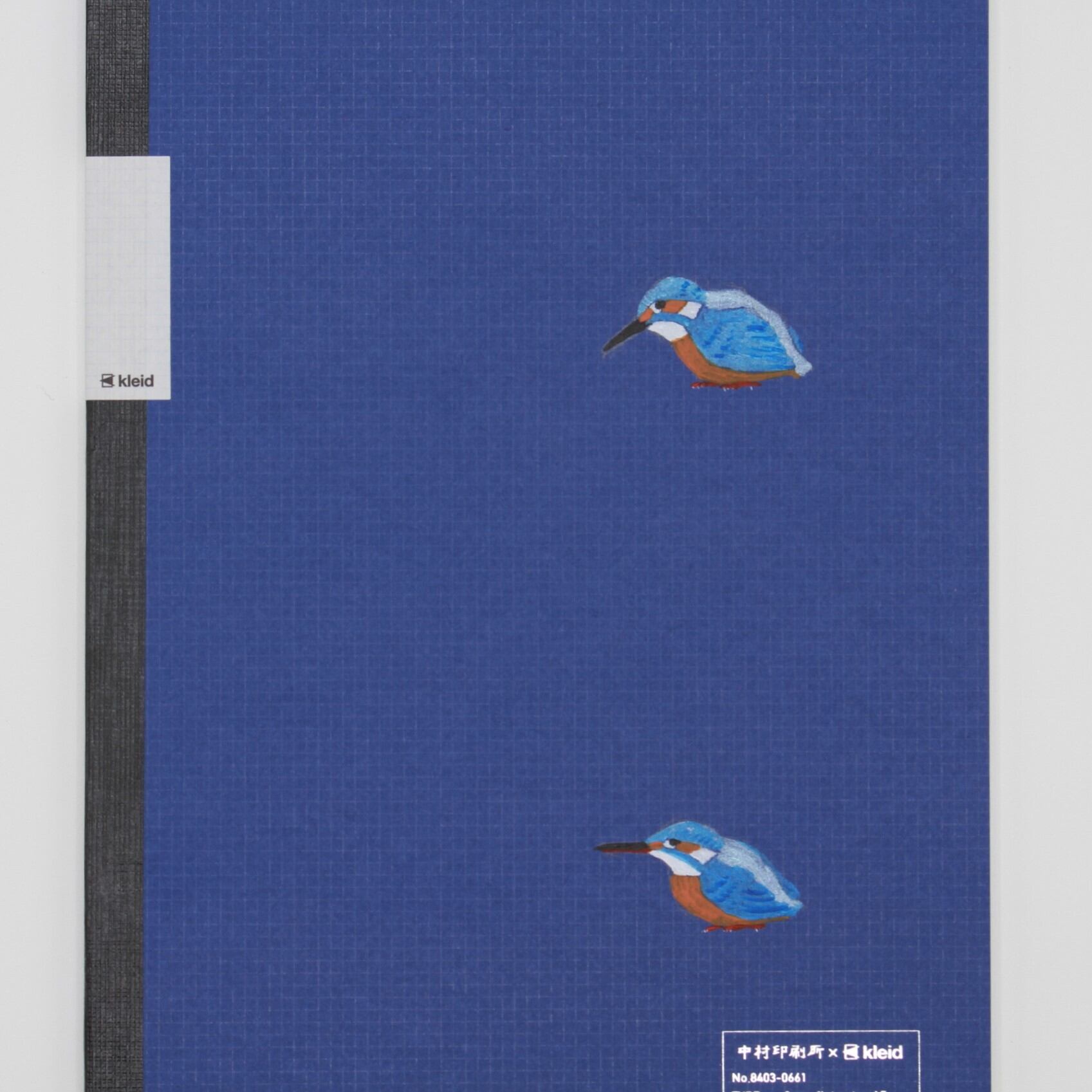 カワセミ絵 ノート ブルー 124 Note 21 株 とり Birds Inc