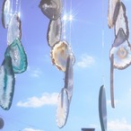 Spica 02 - アゲートヒーリングチャイム / Agate Sun Catcher Wind Chime 1084