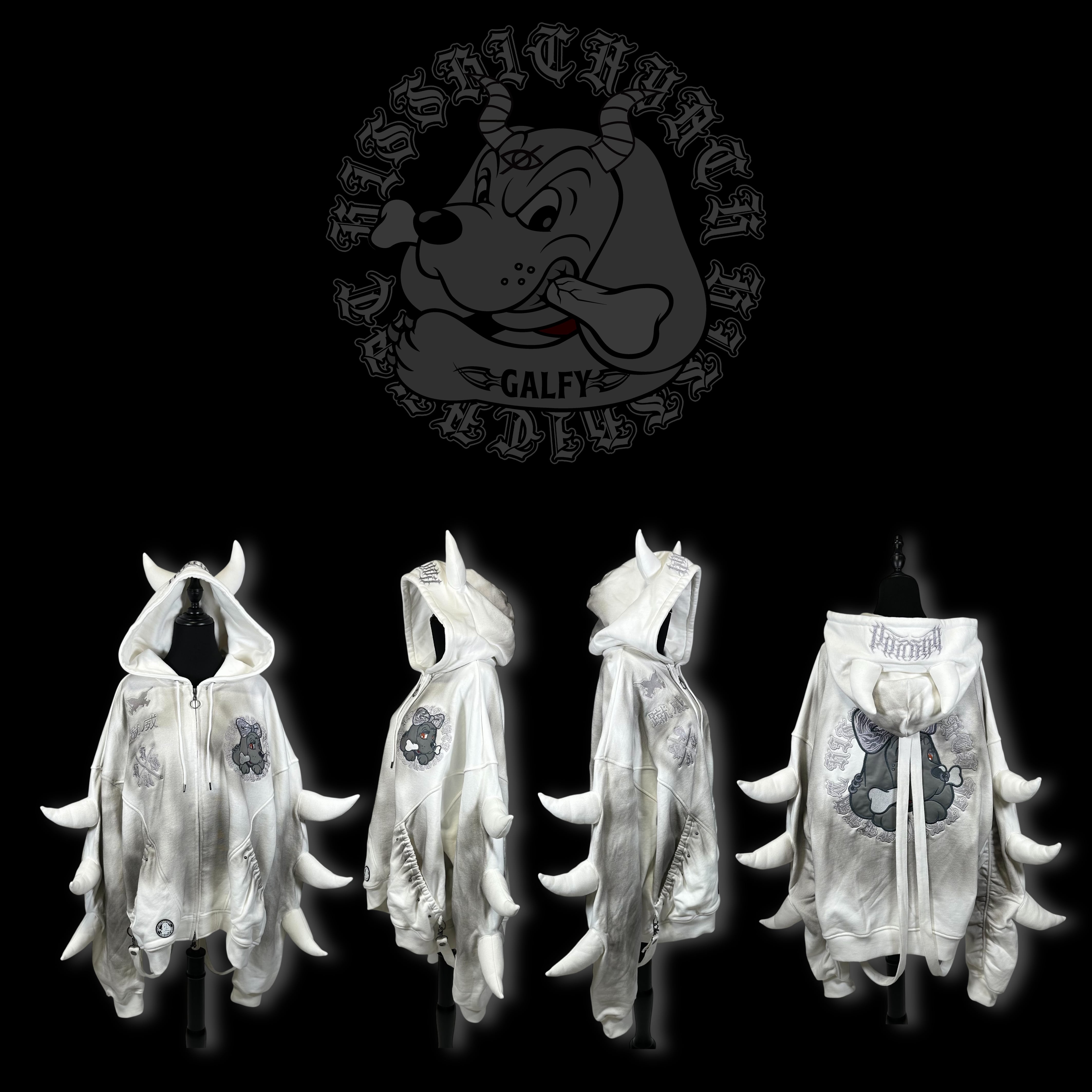 予約】「トゲトゲツノパーカー」 | KRY clothing