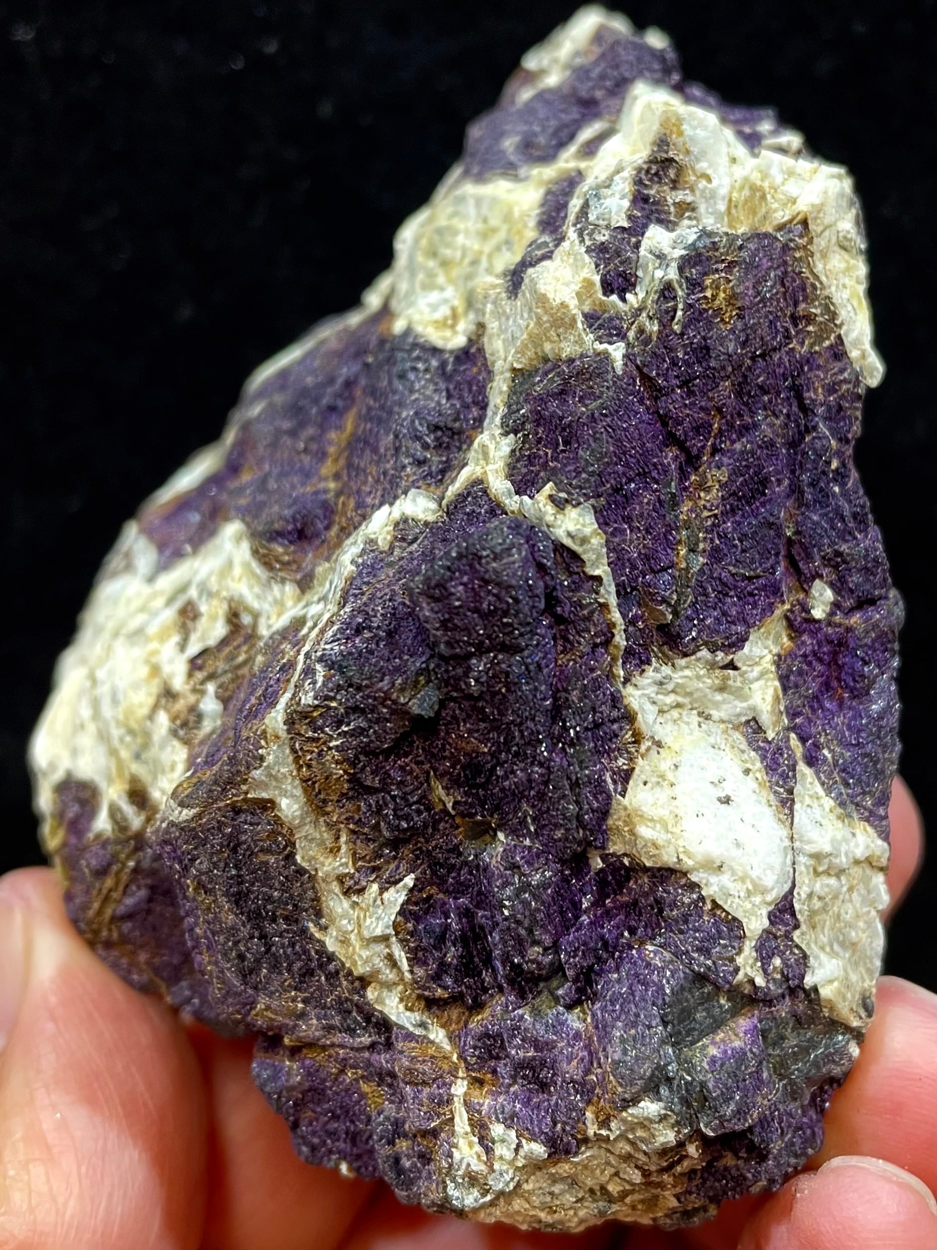 2) 合理的な思考「パープライト」原石(中型)