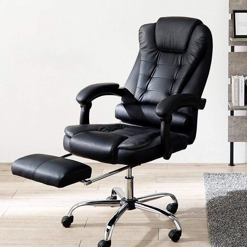 リクライニングチェア 無段階 オットマン付 3Dクッション 8601