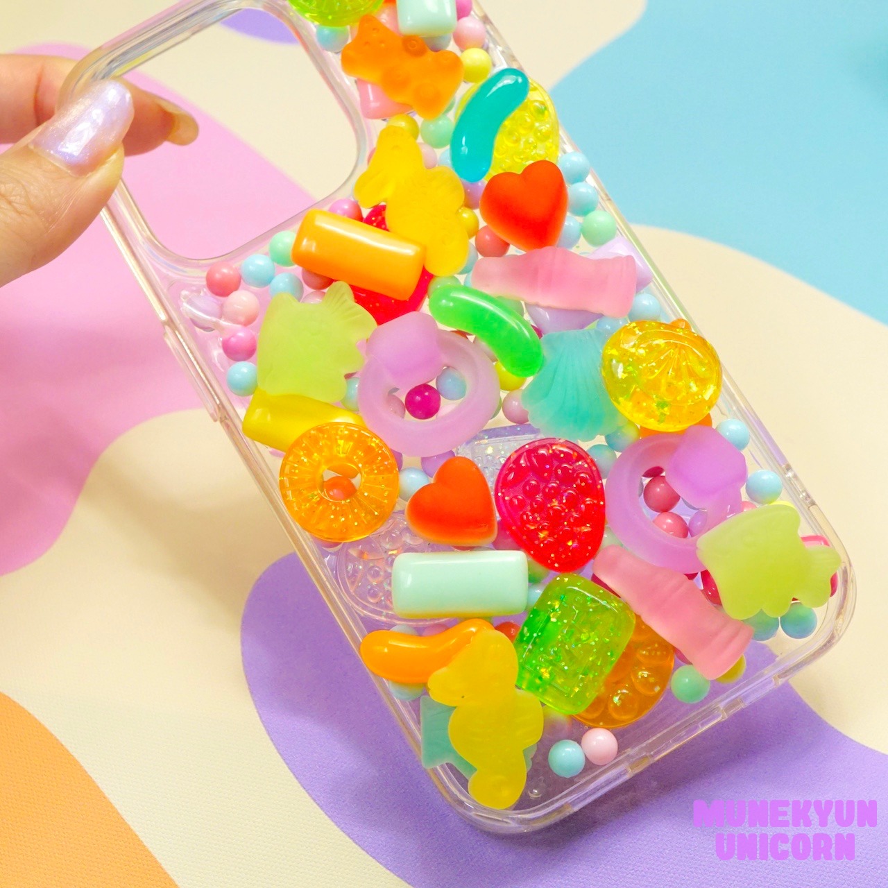 #O279【35個セット】　バラエティグミ デコパーツ
