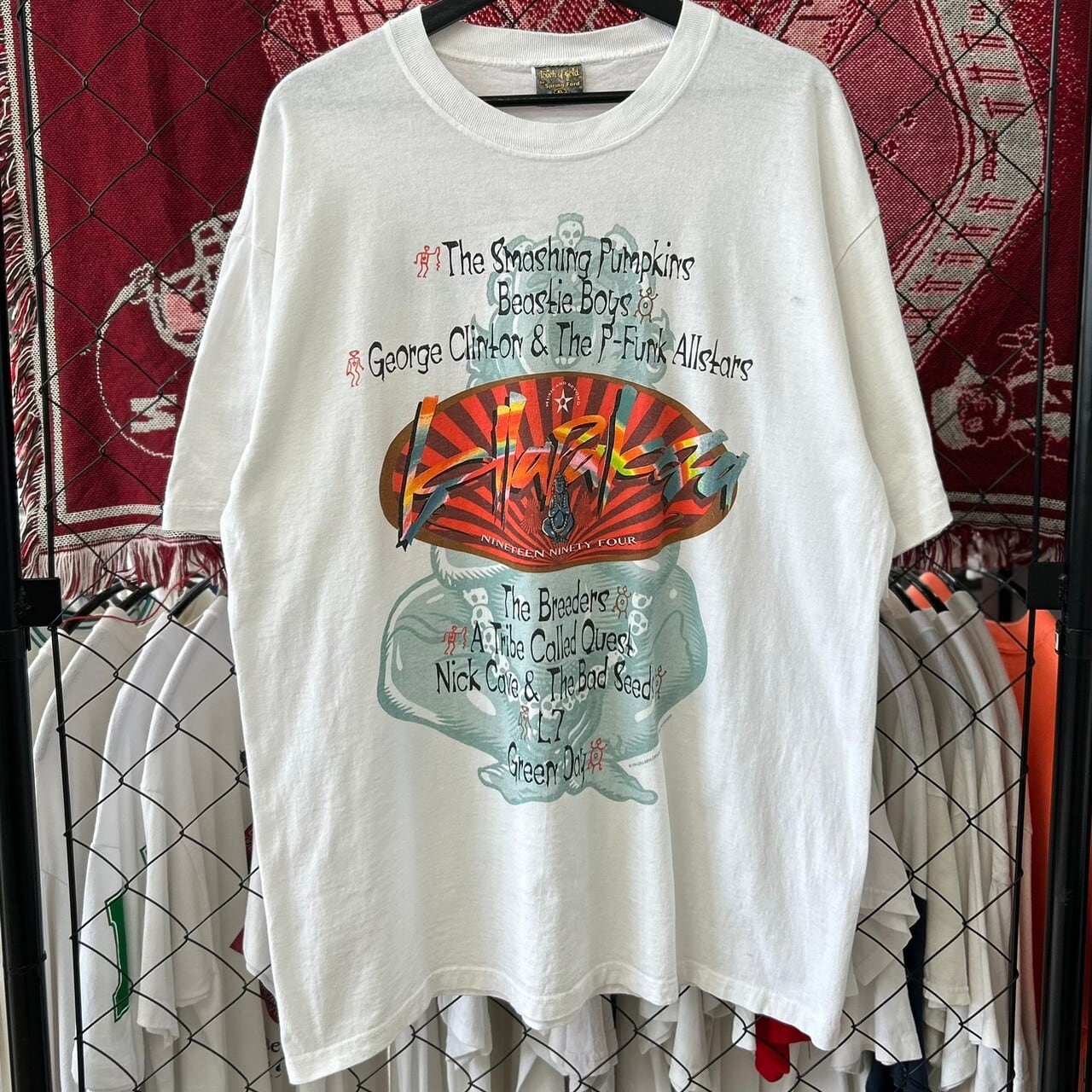 【美品】LOLLAPALOOZA 90s ヴィンテージ　バンドTシャツ