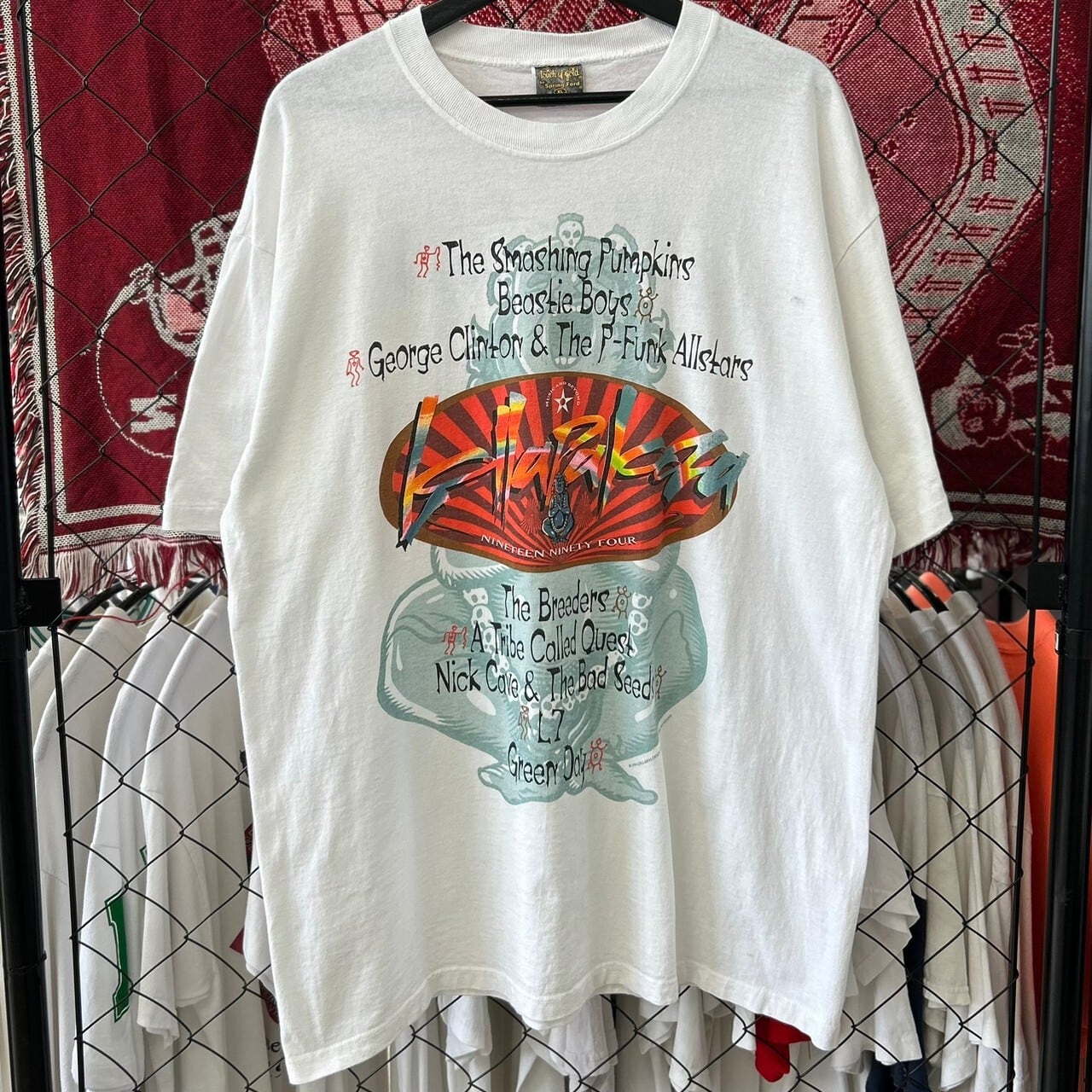 90s ツアーt  ビンテージ偉人tシャツ シングルステッチ