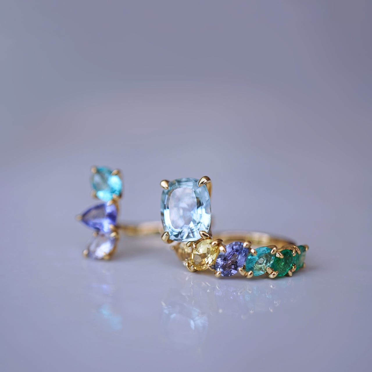 Eccentric Open Ring | himari-jewelry online shop