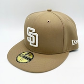 NEW ERA 59FIFTY/5950 San Diego Padres KHA/WH [サンディエゴ・パドレス 14942682]