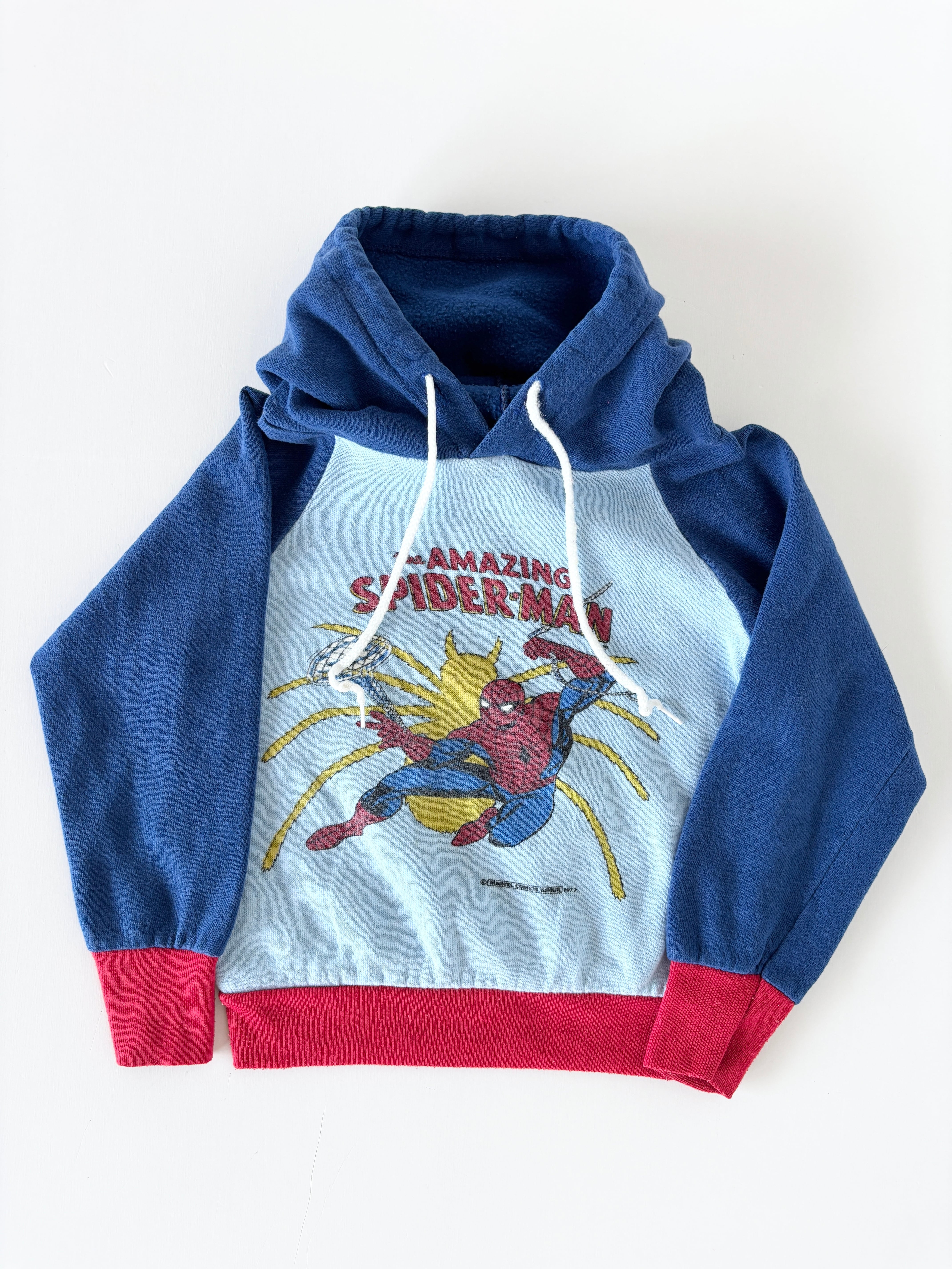 【2T相当・vintage 】SPIDER MANパーカー