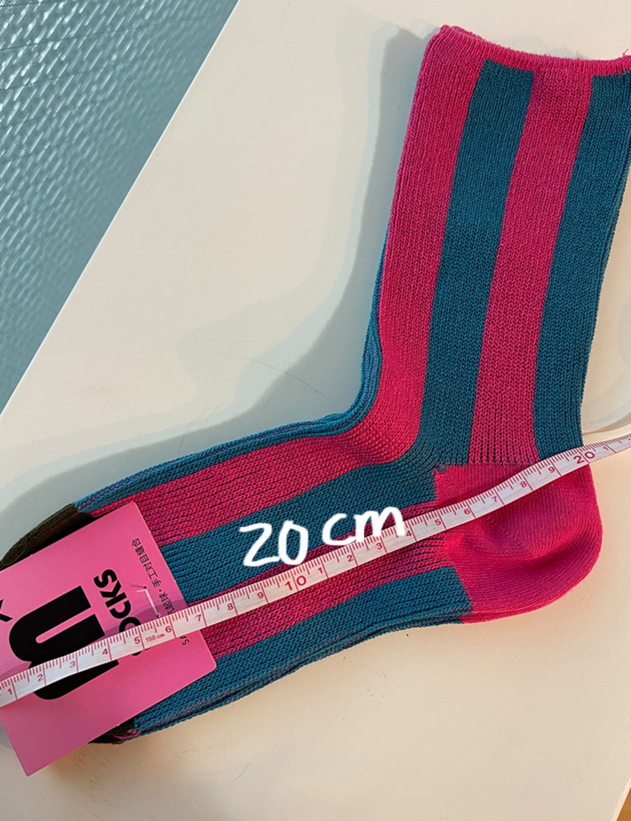 【新作5％OFF・3日間】Colorful Stripe Socks_3colors