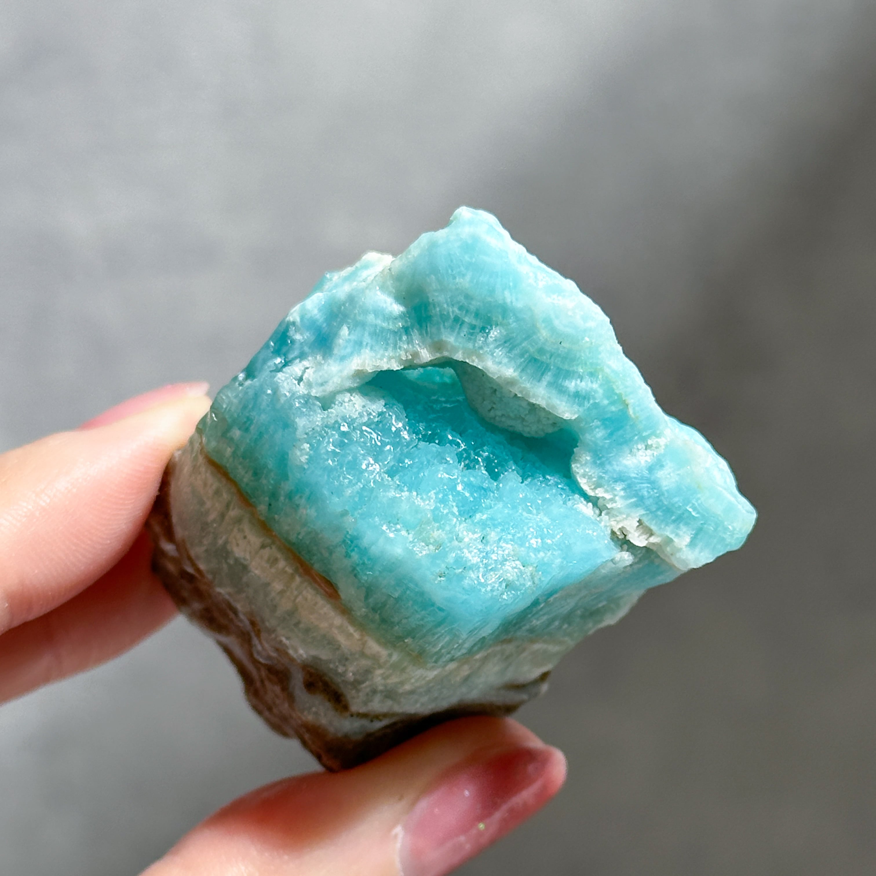 ブルーアラゴナイト 原石44◇Blue Aragonite◇天然石・鉱物