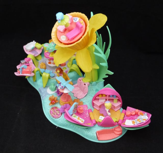 レア ポーリーポケット 1997年 お花のプリンセスのお城 ポーリーポケット お花のプリンセスのお城 1997年 完品