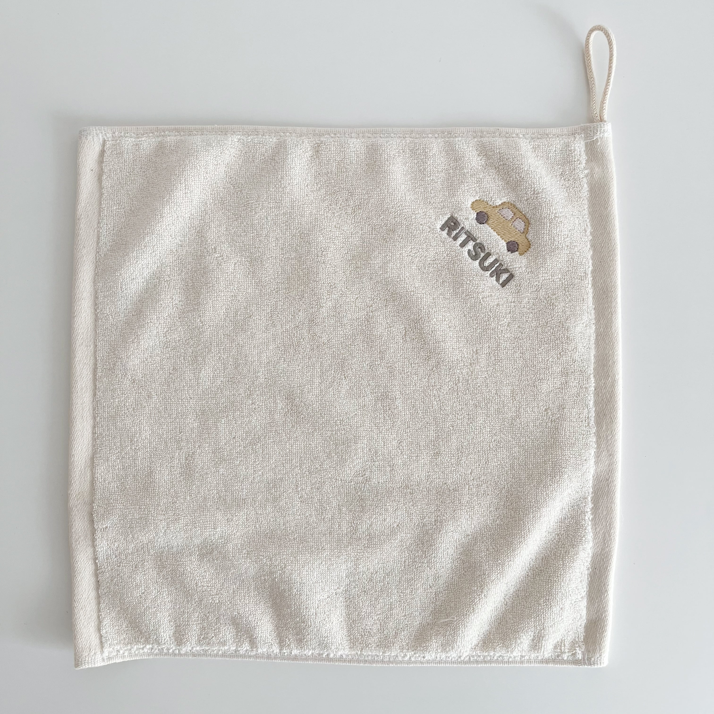 LilyBlanc original】刺繍ループタオル3枚セット(名入れ) | イブル