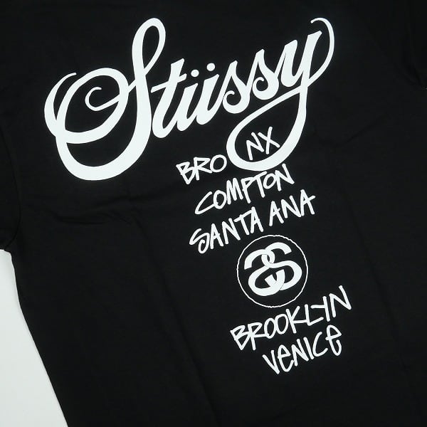 Size【S】 STUSSY ステューシー 26SS WORLD TOUR TEE BLACK Tシャツ 黒