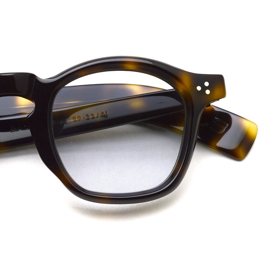 guepard / gp-23 / ecaille jaune - Light Blue Flat lenses べっこう