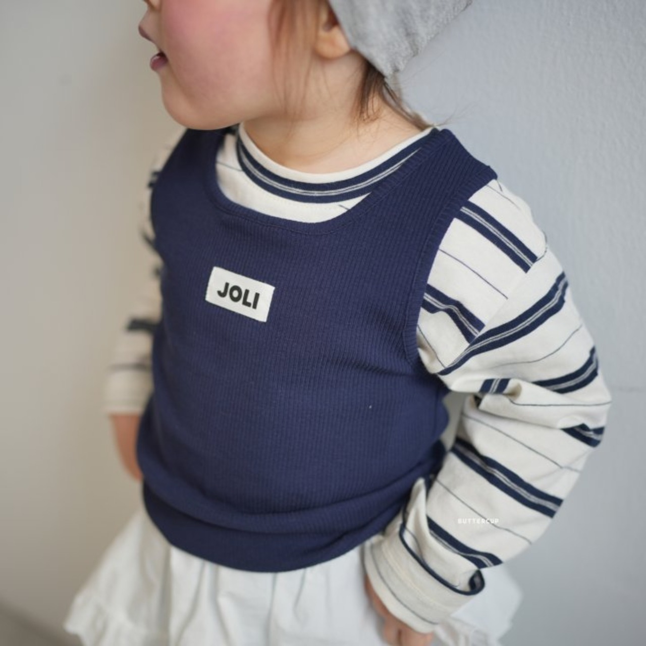 [BUTTERCUP] Jolly layer top / [버터컵] 졸리레이어탑