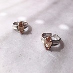 silver925 ring ニュアンスカラーストーンリング