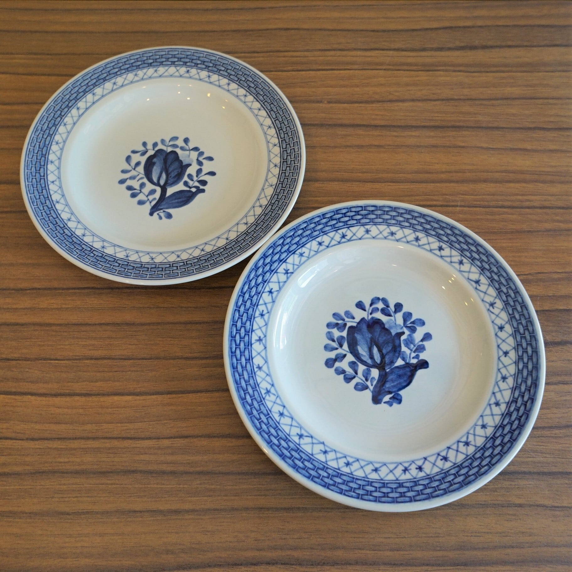 ロイヤルコペンハーゲン トランクェーバー ケーキ皿2枚セット