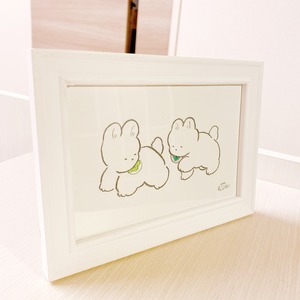 page4 はるの日   鉛筆画ーsold outー