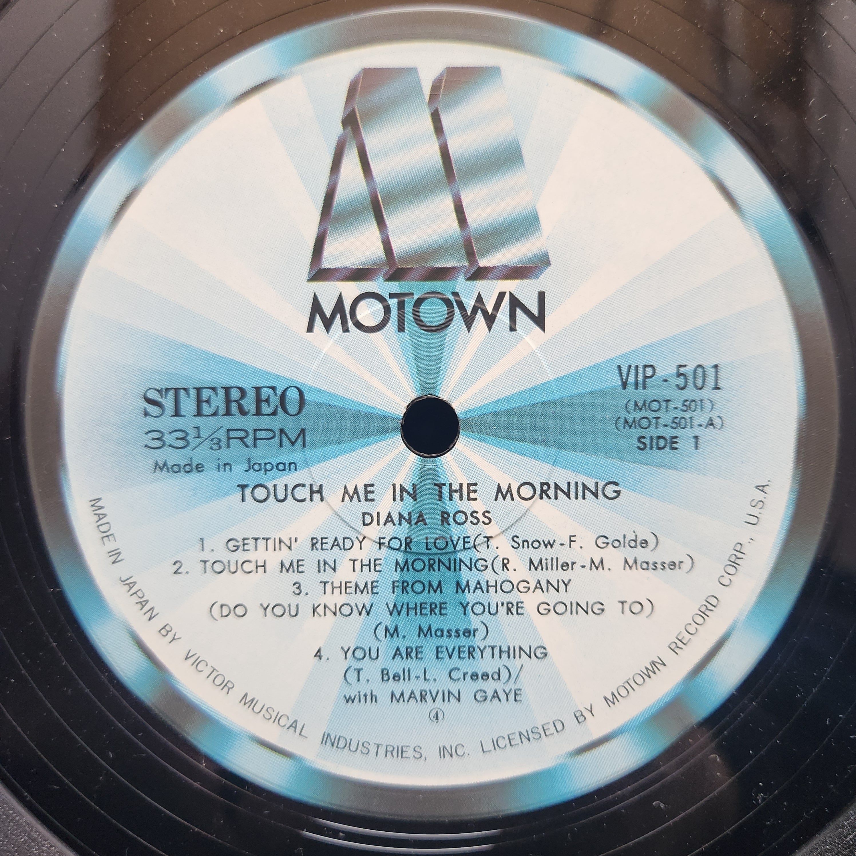 Diana Ross / Touch Me In the Morning [VIP-501] - 画像3