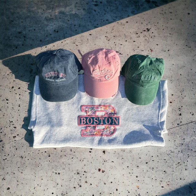 【LADIES&KIDS】vintage like blue cap size:FREE