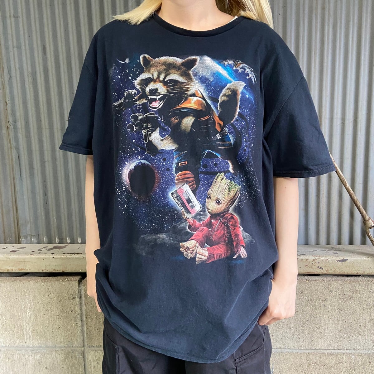 GUARDIANS OF THE GALAXY VOL.2 ムービープリントTシャツ メンズ2XL 