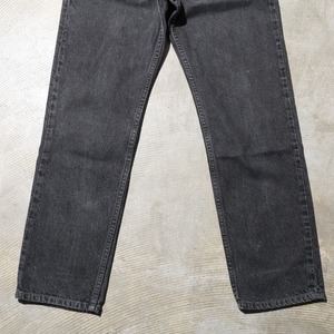 美品 30×30 USA 93年 Levi’s 501 先染め ブラック デニム パンツ