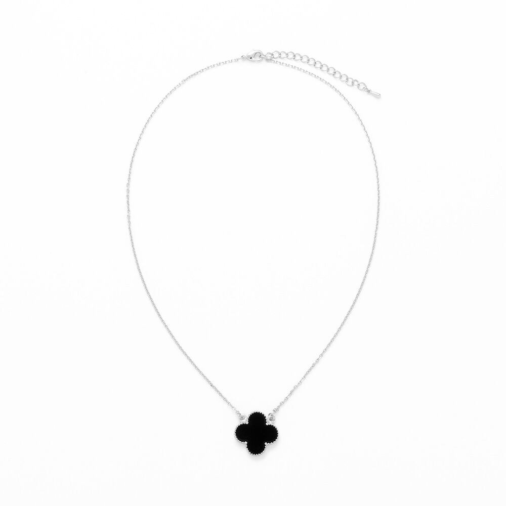 FANCIME K18YG ブラッククローバーネックレス Amazon | [FANCIME] ネックレス レディース K18 ピンクゴールド 四葉