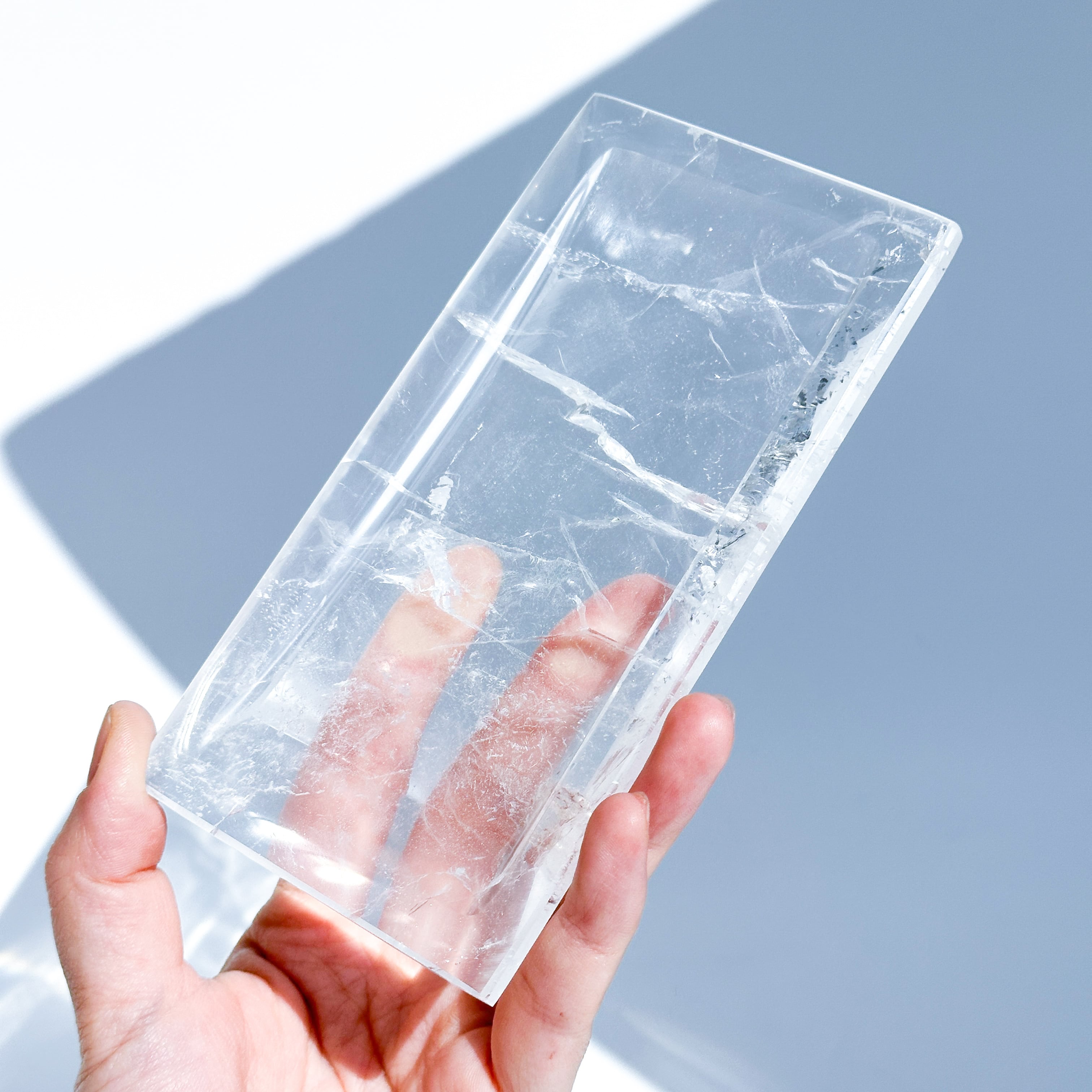 クリアクォーツのトレー 01◇ Clear Quartz ◇ 天然石・鉱物