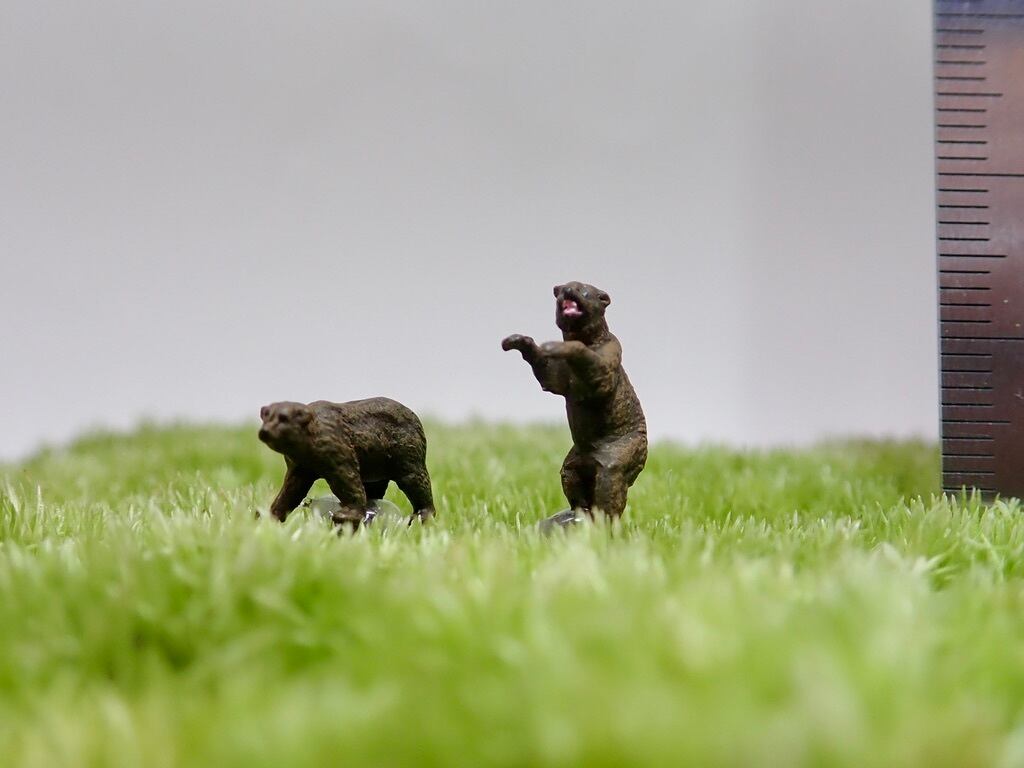 クマ 苔テラリウム コケリウム用ミニチュアフィギュア 苔むすび クマ 苔テラリウム コケリウム用ミニチュアフィギュア 苔むすび