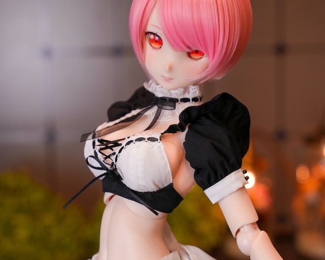 DD / DDS対応OF【わたしだけのメイドさんセット（基本セットVer）】DD / DDS Outfit set【Maid bikini basic set】