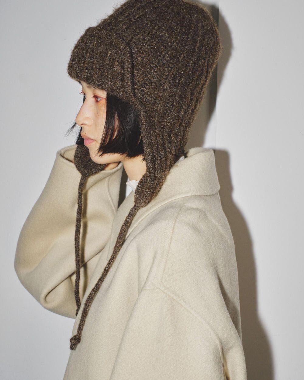 TODAYFUL Fright Knit Cap フライトニットキャップ Charcoal | planet3rd