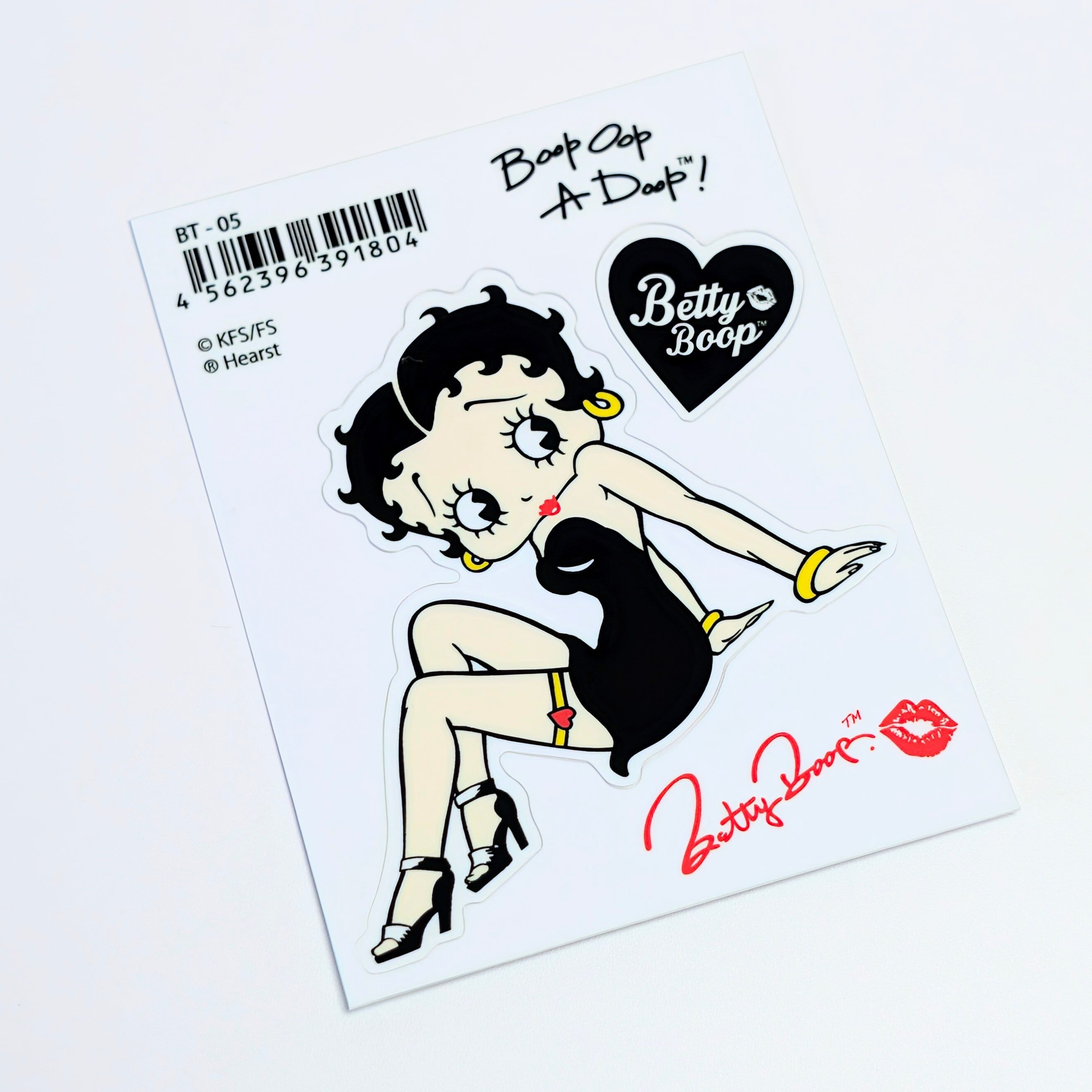 ✨️みんなメロメロ♡✨️送料無料！【 Betty Boop（ベティブープ） 】 STICKER（ステッカー）/ シール / ベティちゃん　〚アメリカン雑貨 アメトイ〛