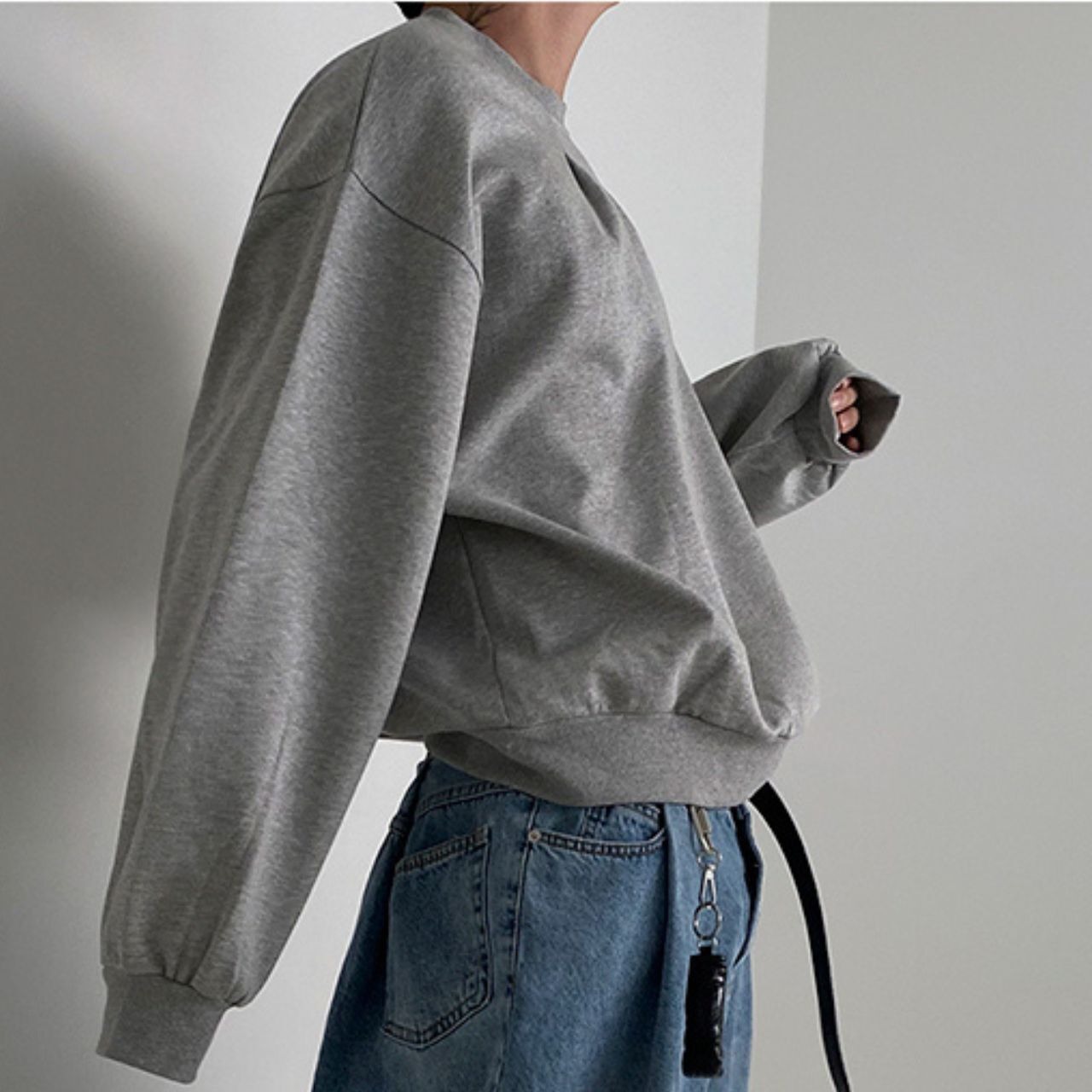 ギャザーポイントスウェット　MT0080407