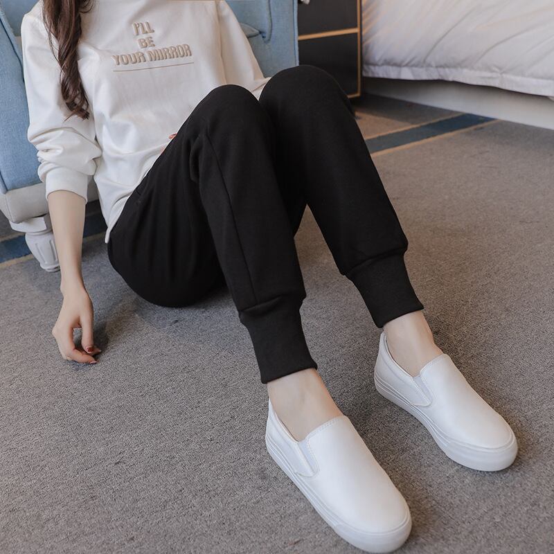 【新作】【送料無料】 マタニティウェア2019冬の新しい非反転厚厚マタニティパンツ、レジャースポーツ妊婦ベリーリフトハーレムパンツ-アリババ ウィンター 冬物 expec239104037325