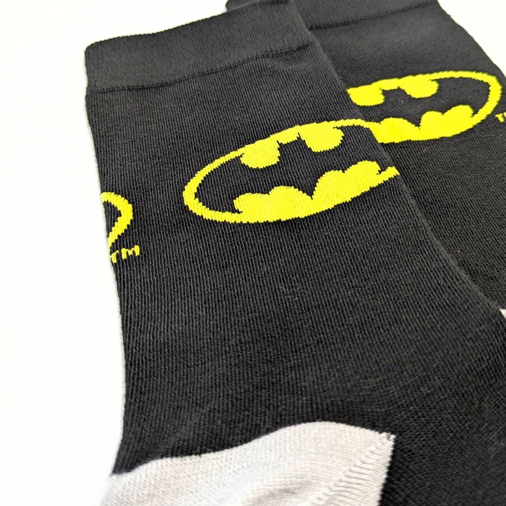 ♧【 crew socks / クルーソックス 】BATMAN ( バットマン ) / 靴下 / ソックス〚アメリカン雑貨 アメトイ〛