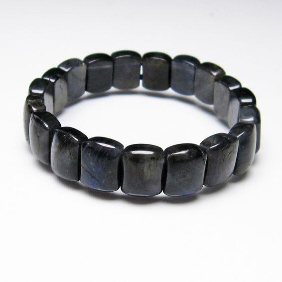 ラブラドライト バングル [M便 1/10] 111-15292