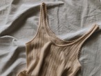 EURO vintage cotton Scallop camisole