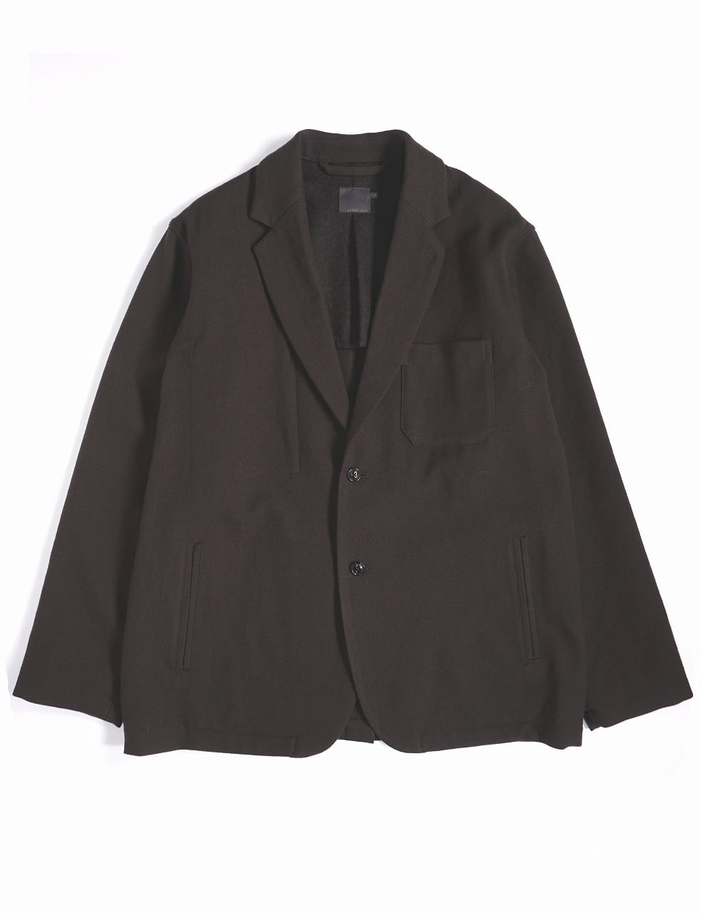 Virgin Wool Washed Twill Jacket