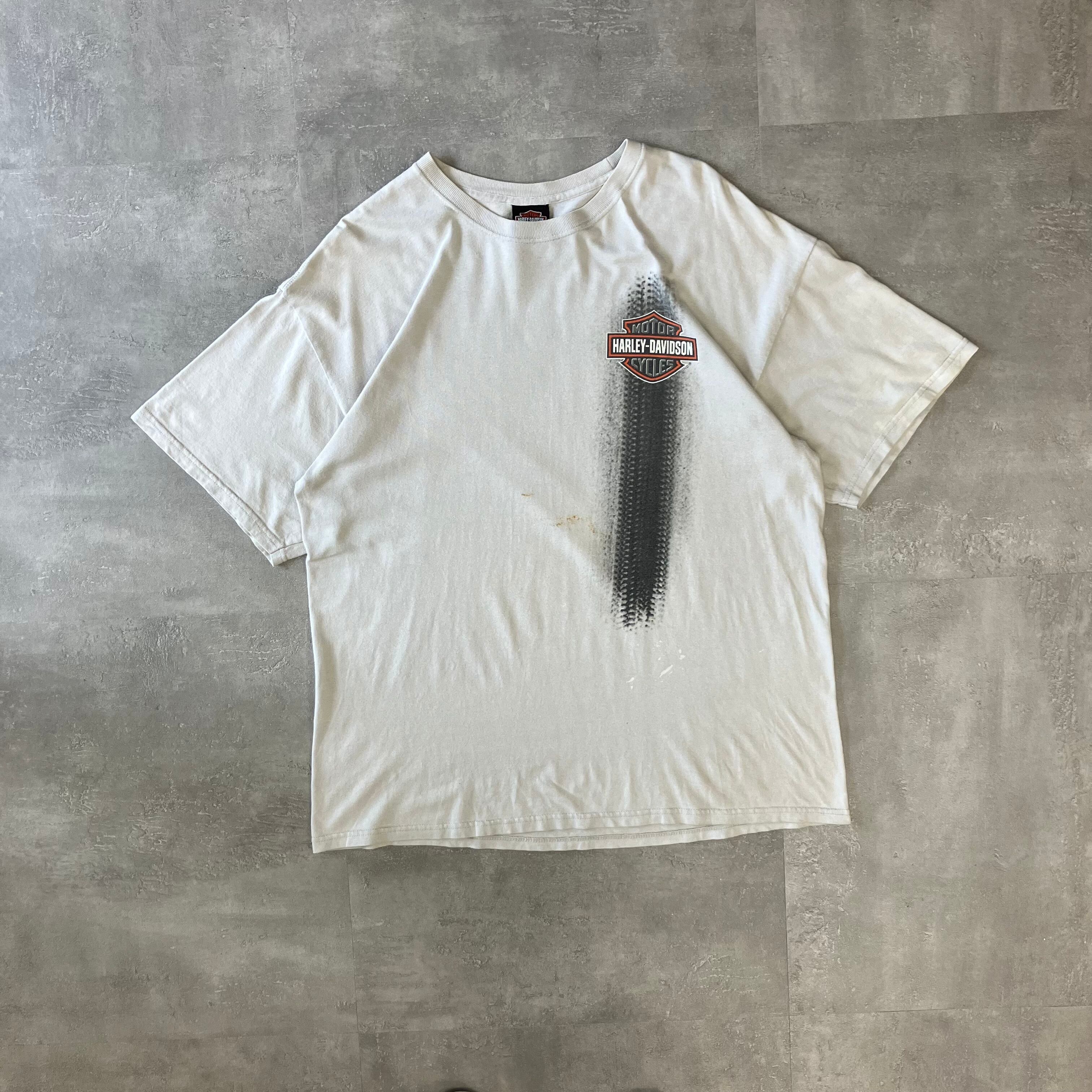 Harley-Davidson ハーレーダビッドソン 00s プリントTシャツ 両面プリント XL程度 No.2868